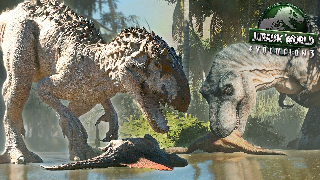 THE SWAMP BATTLE ROYALE!!! | Battle Royale | Jurassic World Evolution 3