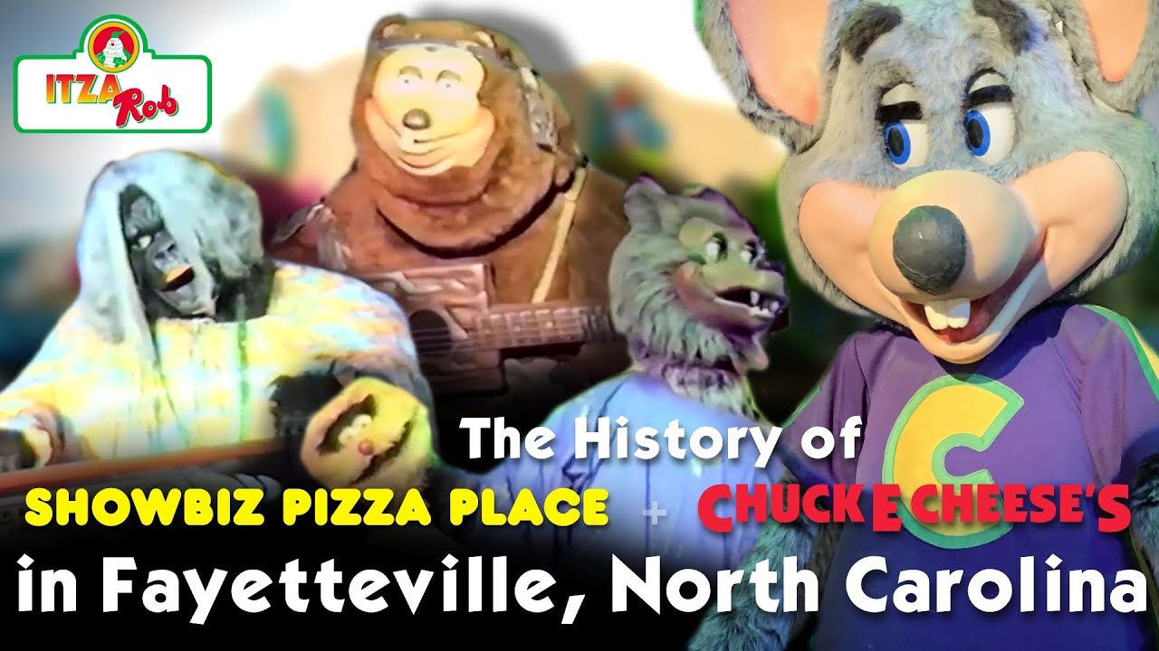 The History of Showbiz Pizza Place & Chuck E. Cheese in Fayetteville, North Carolina