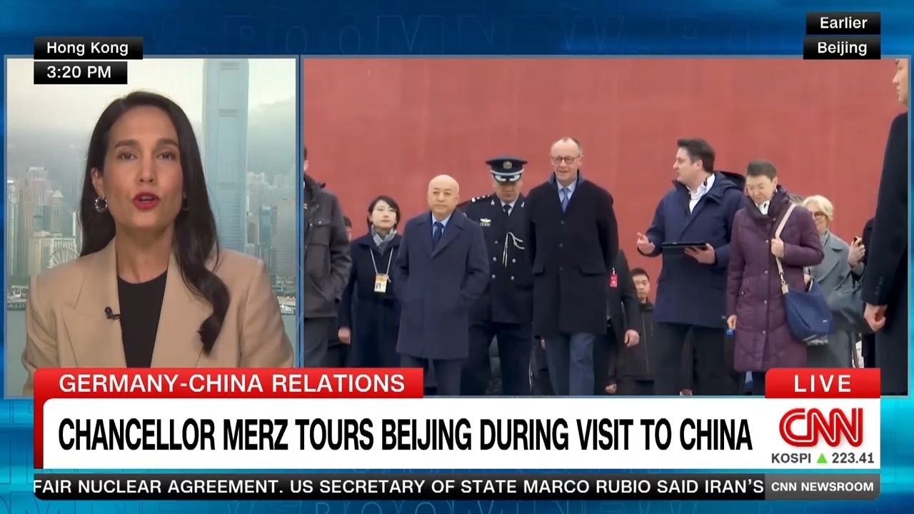 Germany's Merz in China to reboot relations amid soaring trade imbalance