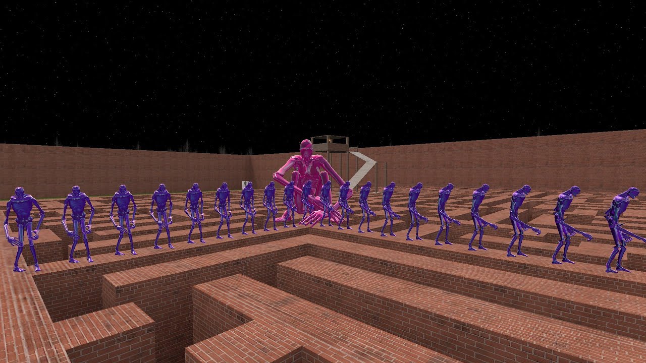 “An unexpected encounter with SCP-096 in Garry’s Mod.” #SCP #HorrorGaming #Gaming #scarygame #SCP096