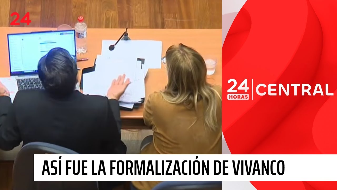 Así fue la formalización a la exministra Ángela Vivanco | 24 Horas TVN Chile