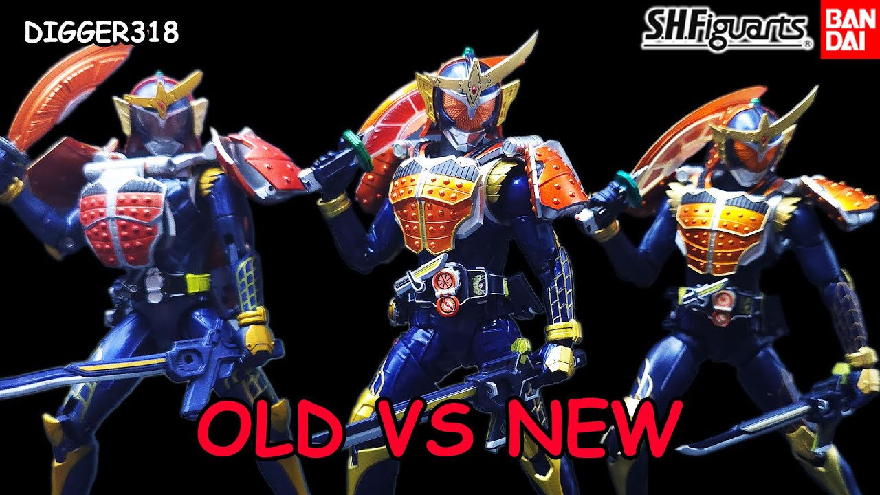 Kamen Rider Gaim Orange Arms S H  Figuarts vs Shinkocchou Seihou Toy Review 4K
