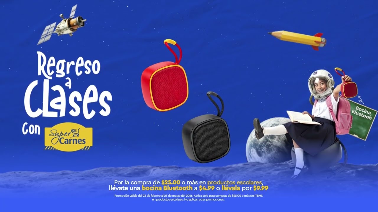 🛒 En Super Carnes tenemos todo para que tus peques vuelvan con energía, estilo y full actitud