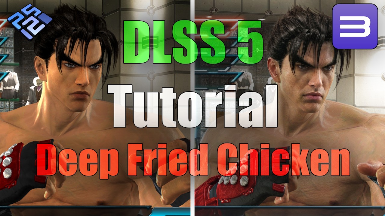 Урок по DLSS 5 для PCSX2 / RPCS3 &mdash; Deep Fried Chicken || DLSS 5 Feeder