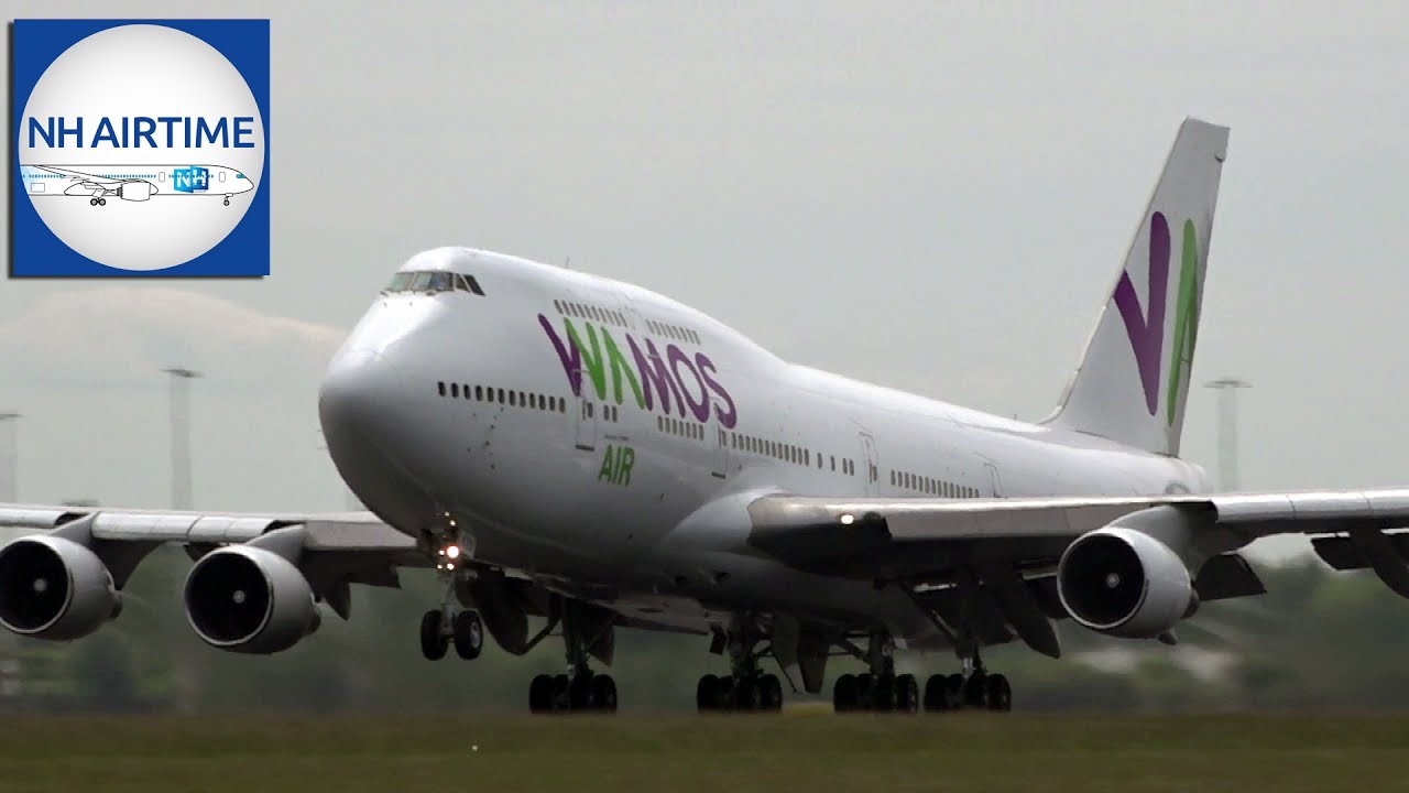 RARE VISITORS at SCHIPHOL: WAMOS AIR, CORSAIR 747's AND MORE as AJAX CHARTERS