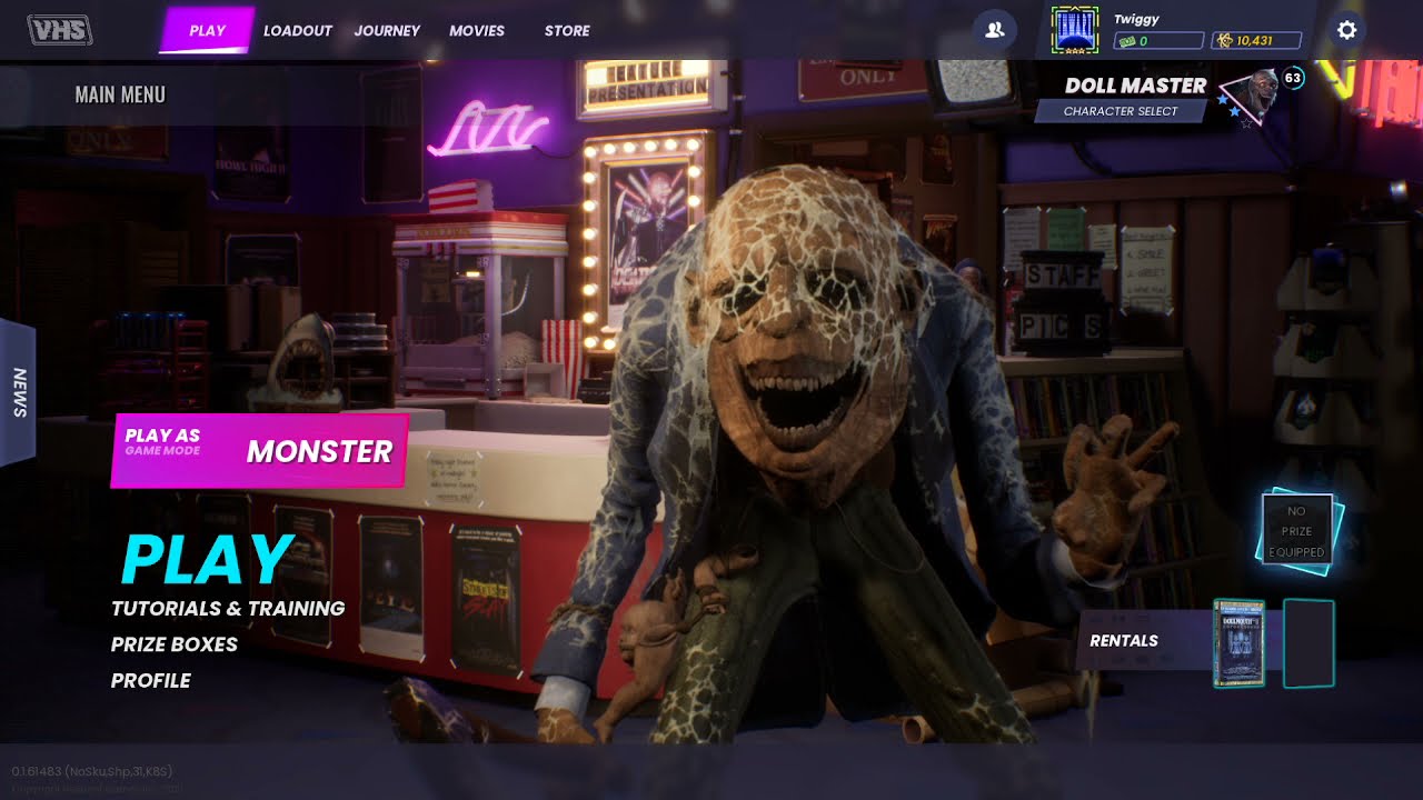 4 stigma Win as Dollmaster in VHS!