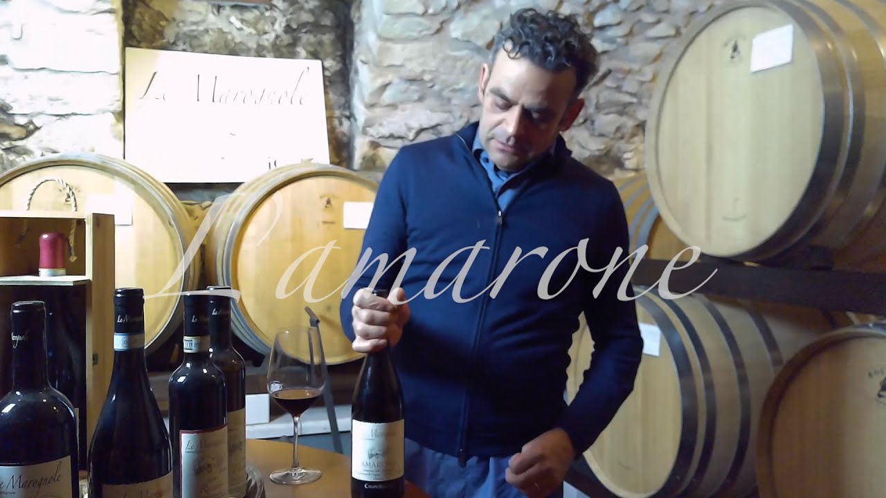 Dalla cantina Le Marognole, l'Amarone della Valpolicella Classico DOCG