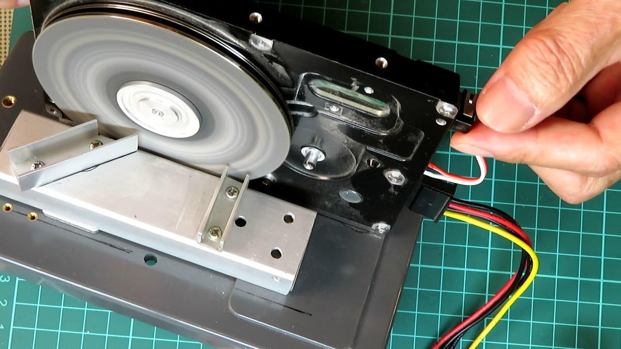HDDモーターの連続運転方法   How to operate HDD motor continuously