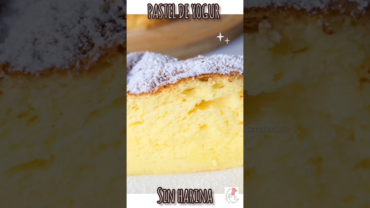⭐️ ‼️NUBE de YOGUR y LIMÓN🍋 en 5 MINUTOS‼️SIN HARINA, 3 YOGURES y 4 HUEVOS ❤