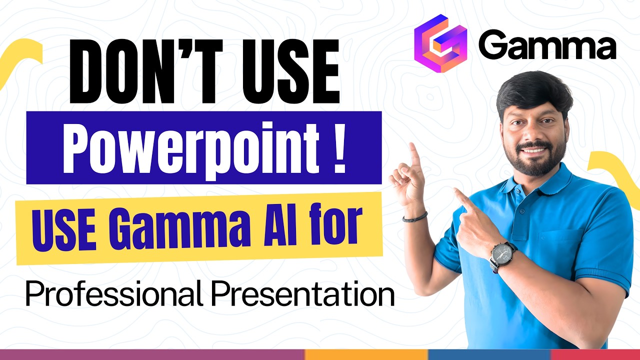 Best AI Tool for Presentation – Gamma AI  Tech Classroom  Prof. Ravi Patel