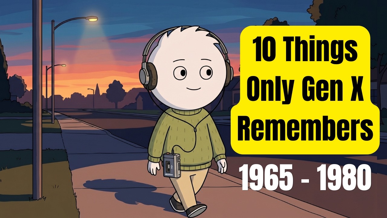 10 вещей, которые помнит только поколение X (1965&ndash;1980)