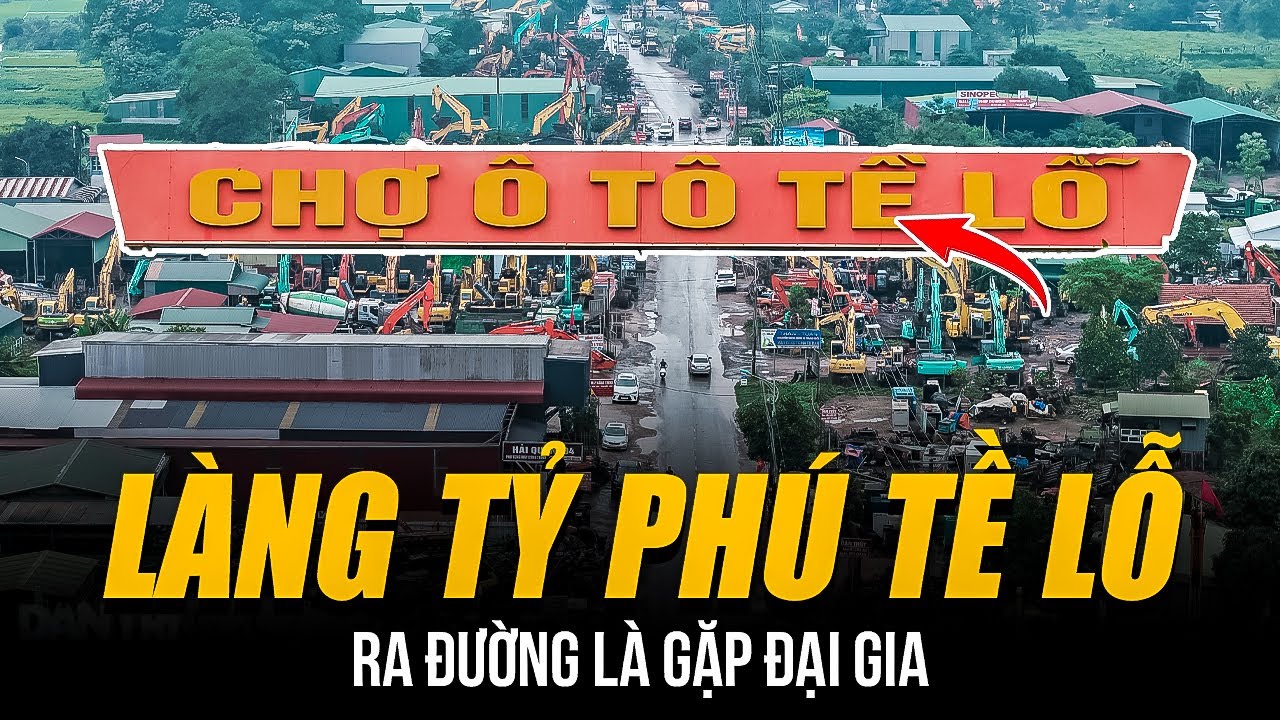 KINH NGẠC LÀNG TỶ PHÚ TỀ LỖ CỦA VIỆT NAM | RA ĐƯỜNG LÀ GẶP ĐẠI GIA - ĐỔI ĐỜI NHỜ NGHỀ MỔ XE