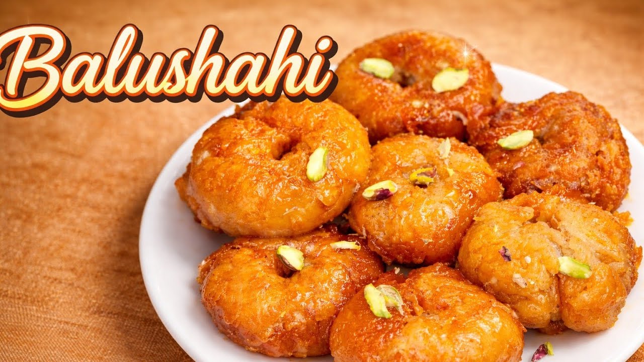 Balushahi Recipe |Soft Inside Crispy Outside Sweet Halwai Style Balushahi at Home Easy  Tasty Recipe
