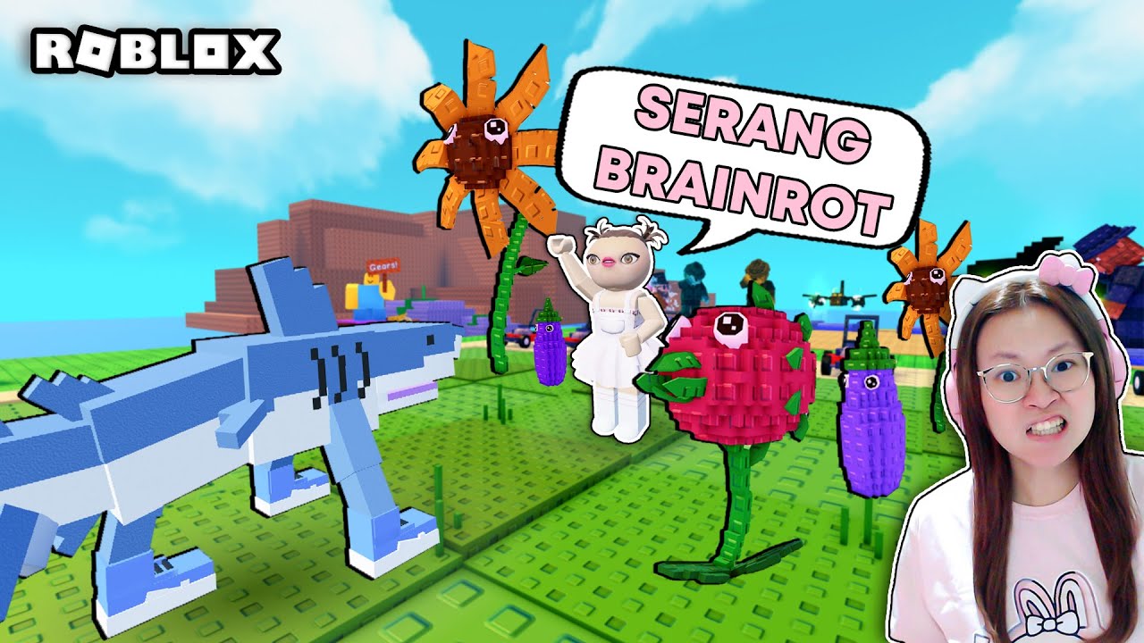 Tanaman Vs Anomali Brainrot?!! [Roblox Indonesia]