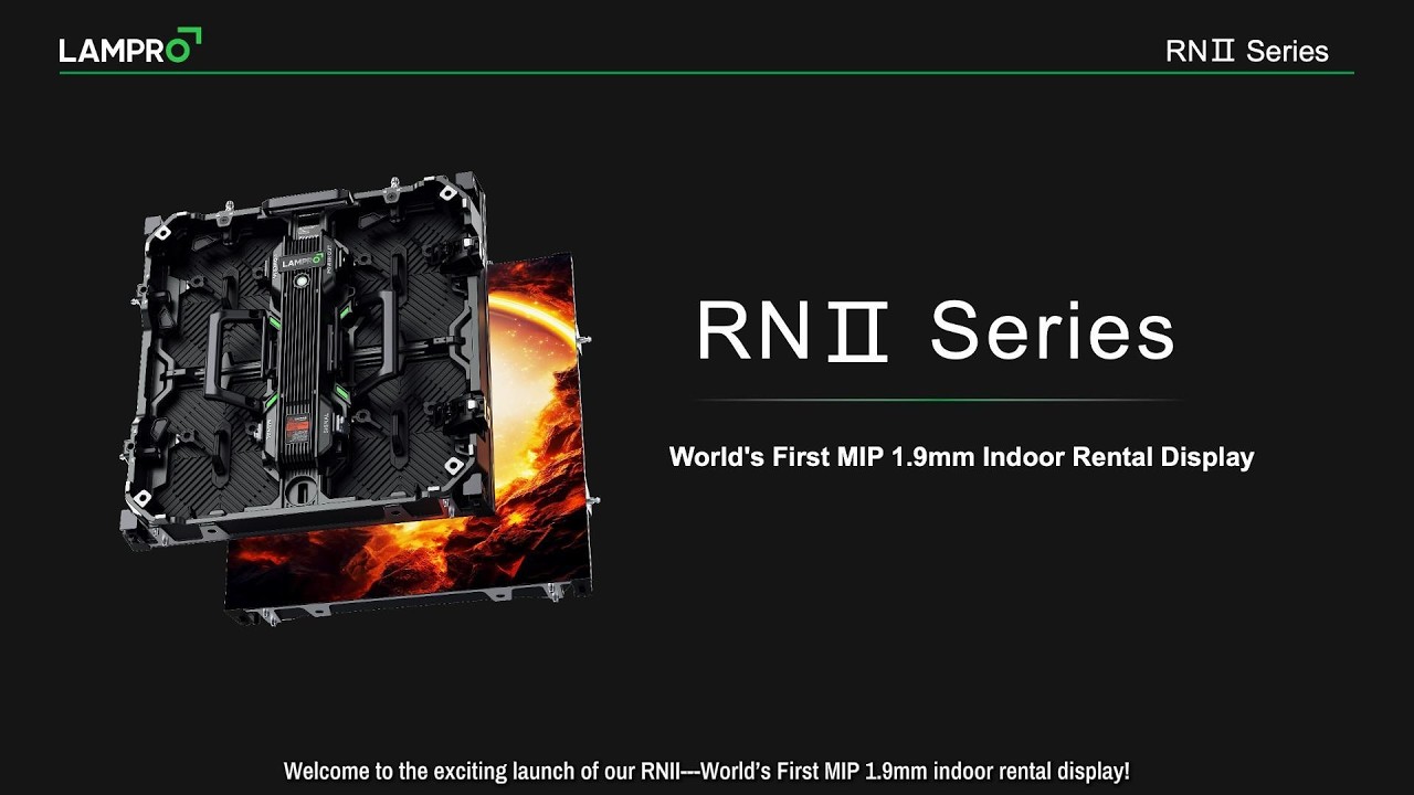 RNⅡ Product Detail Introduction - Indoor HD Rental Display