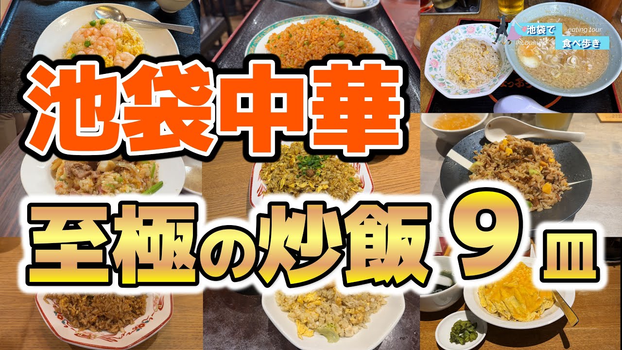 【池袋】ガチでオススメする！至極のチャーハン９皿