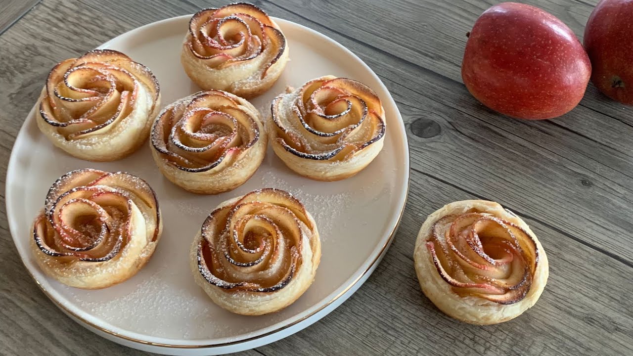 Apple roses recipe | How to make apple roses | Happy Home Food