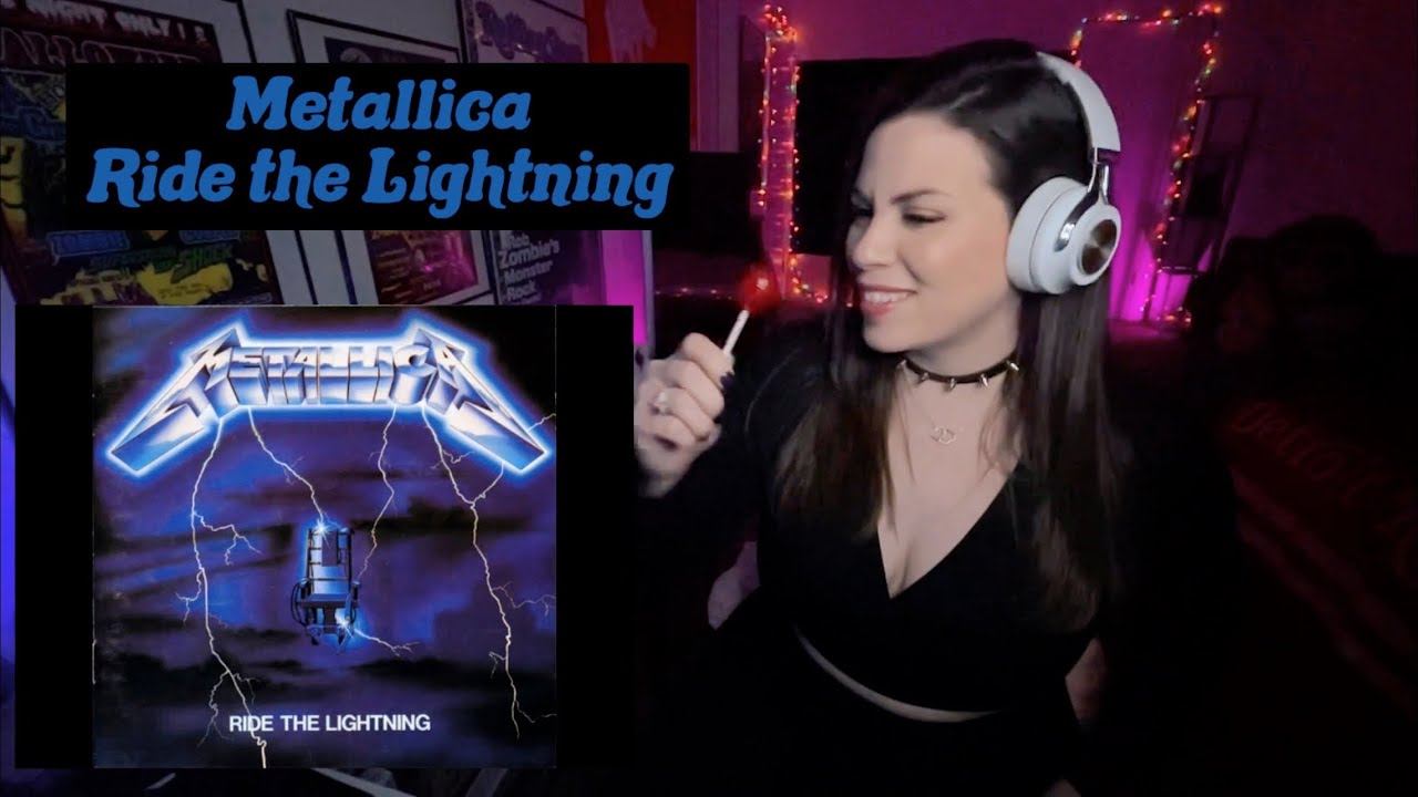 Metallica- Ride the Lightning! Sky Anderson reacts! Official music video!