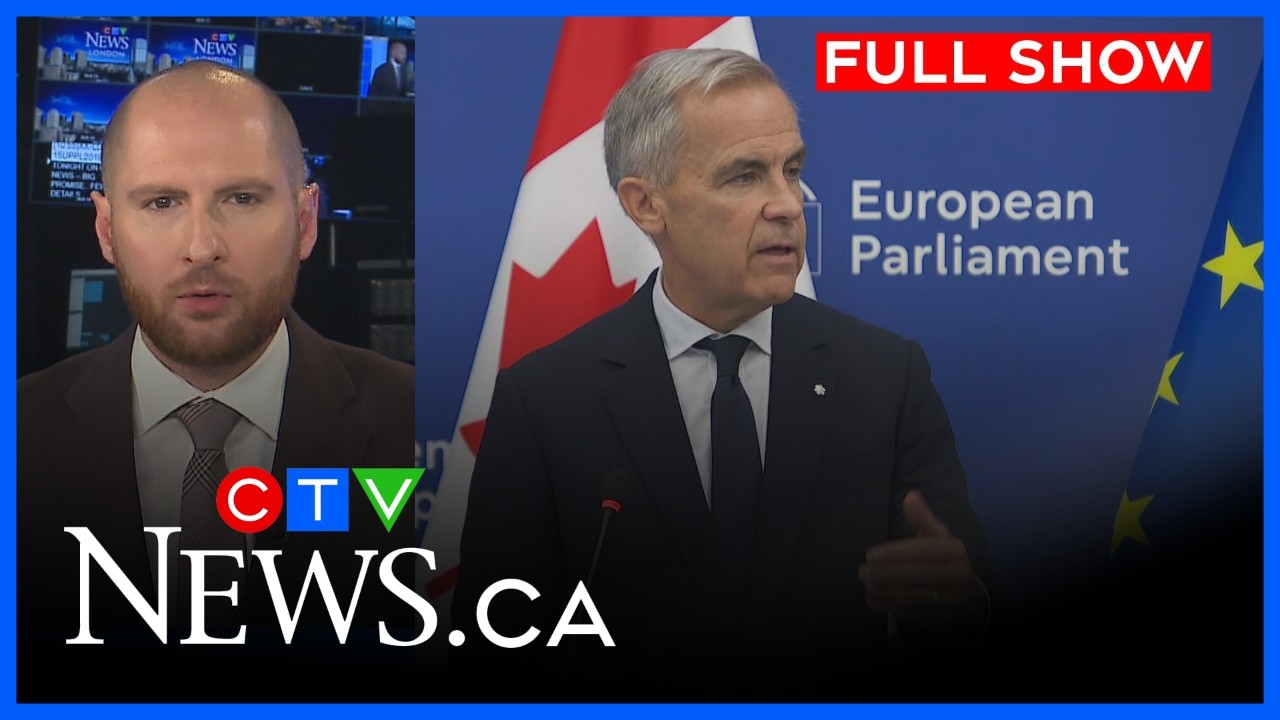 Канада &mdash; новый &laquo;ассоциированный член&raquo; ЕС? | CTV News London в 23:00, четверг, 17 сентября 2026 г.