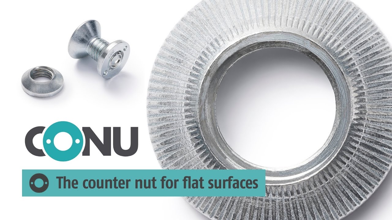 CONU – Self-locking alternative for flat surfaces