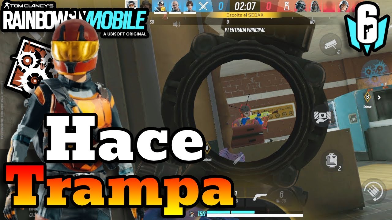 HACK O PURA SUERTE? LA PARTIDA MÁS RARA DE RAINBOW SIX MOBILE