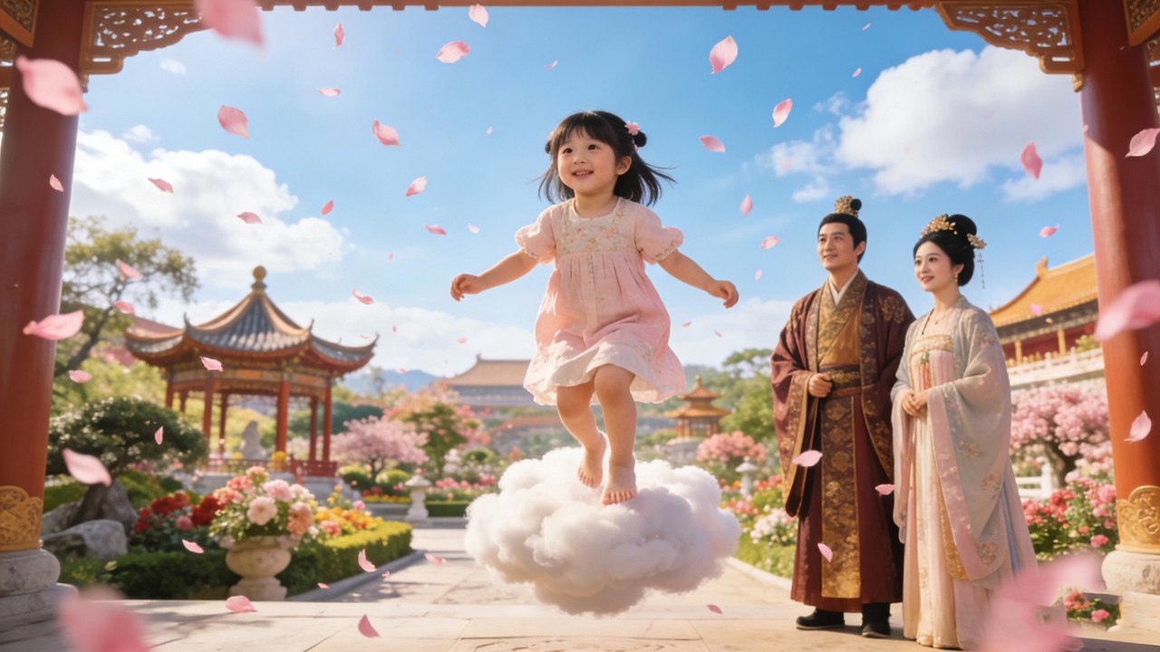 💘街頭盲女乞討，被皇帝出言羞辱，女孩竟是自己親生女兒！怎料她還通鳥語手持加特林橫掃叛軍，乞丐逆襲成救國仙童。【我不是乞丐，是皇室公主】#短剧 #最火短剧