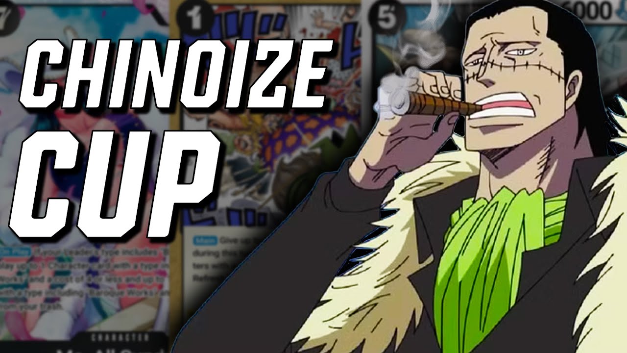 [OP14] @ChinoizeTCGLIVE Cup Testing | OP14 Black Crocodile Tournament VOD One Piece Card Game