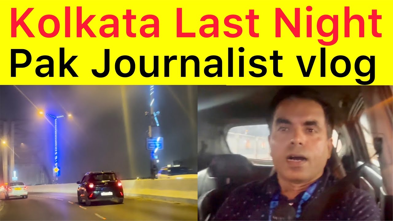 Last Night in Kolkata | Pakistani Journalist reaction after Pakistan out from World Cup in india