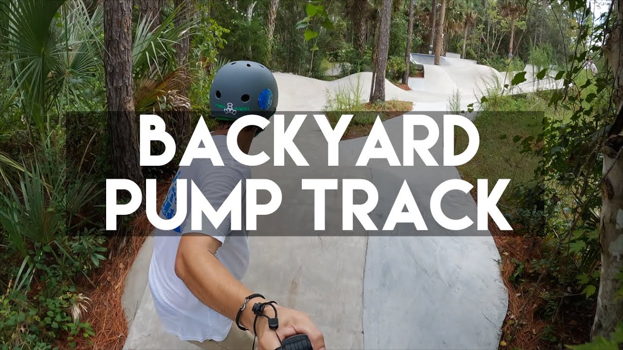 Backyard Pump Track