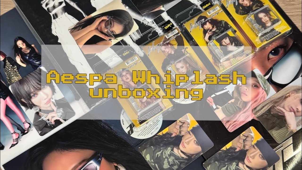 РАСПАКОВКА АЛЬБОМА AESPA 