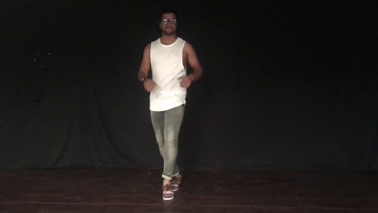 LEARN SALSA FOOTWORK : TOE HEEL CROSS