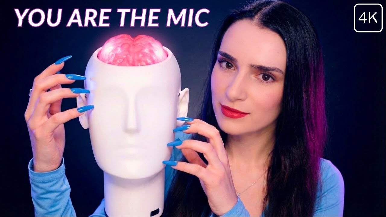 ASMR BUT You Are the Mic 😱INTENSE Mic Scratching + Tapping on BINAURAL Head Mic FOR SLEEP No Talking