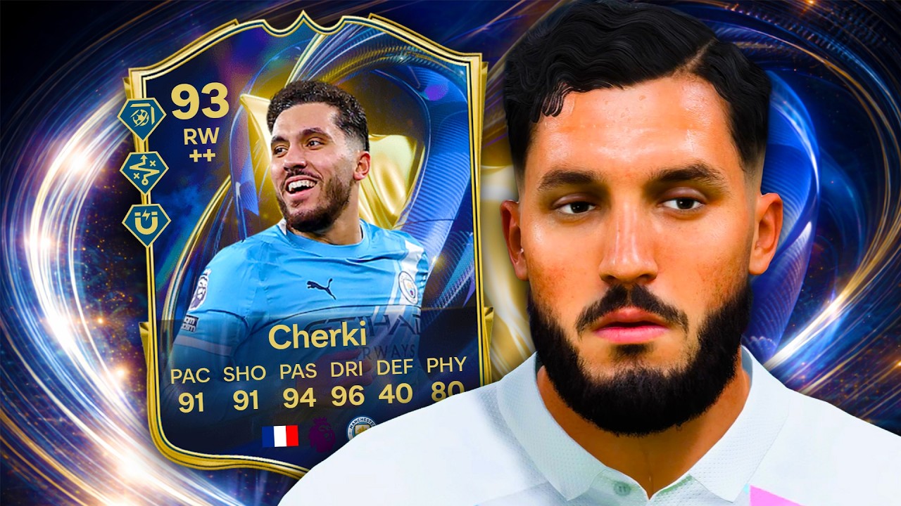 Обзор игрока Cherki FC 26 (93 TOTS)