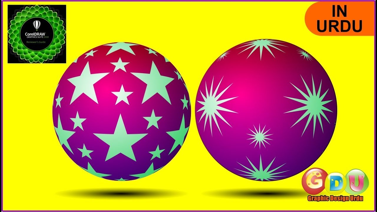 Best logo design | 3D logo design | circles | Corel DRAW tutorials | 01 | urdu | hindi