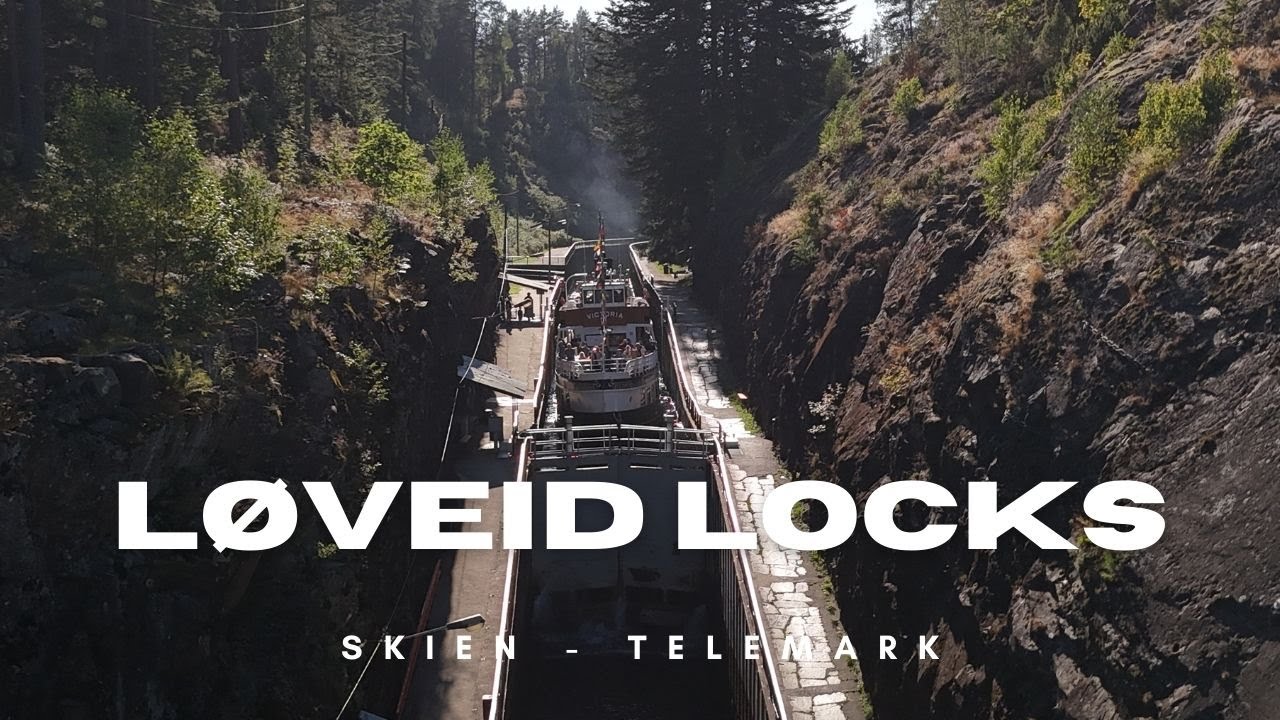 L&oslash;veid Lock &ndash; Stunning Drone Footage of the Telemark Canal in Norway
