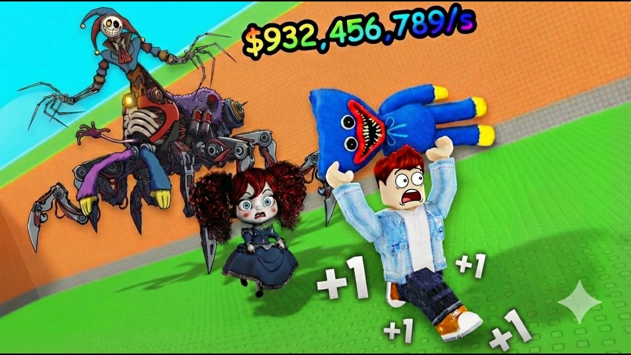escaping the giant guards in roblox 😭 (poppy playtime)