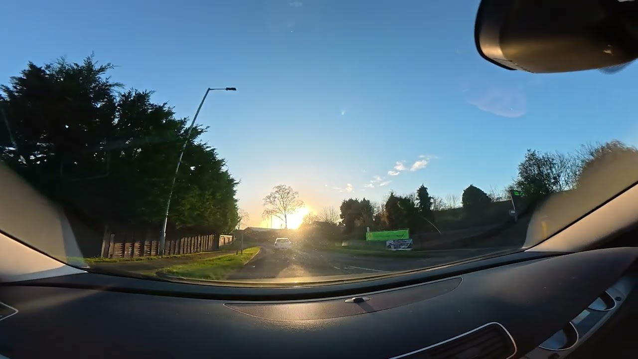 DJI OSMO 360 / boost video - dashcam footage