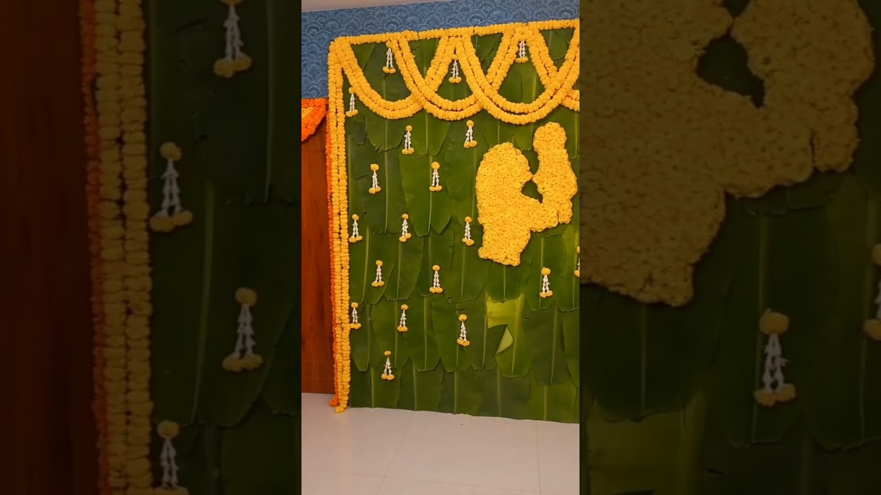 Seemantham Decoration/ #babyshower decor #shorts #ytshorts #ideas #decor