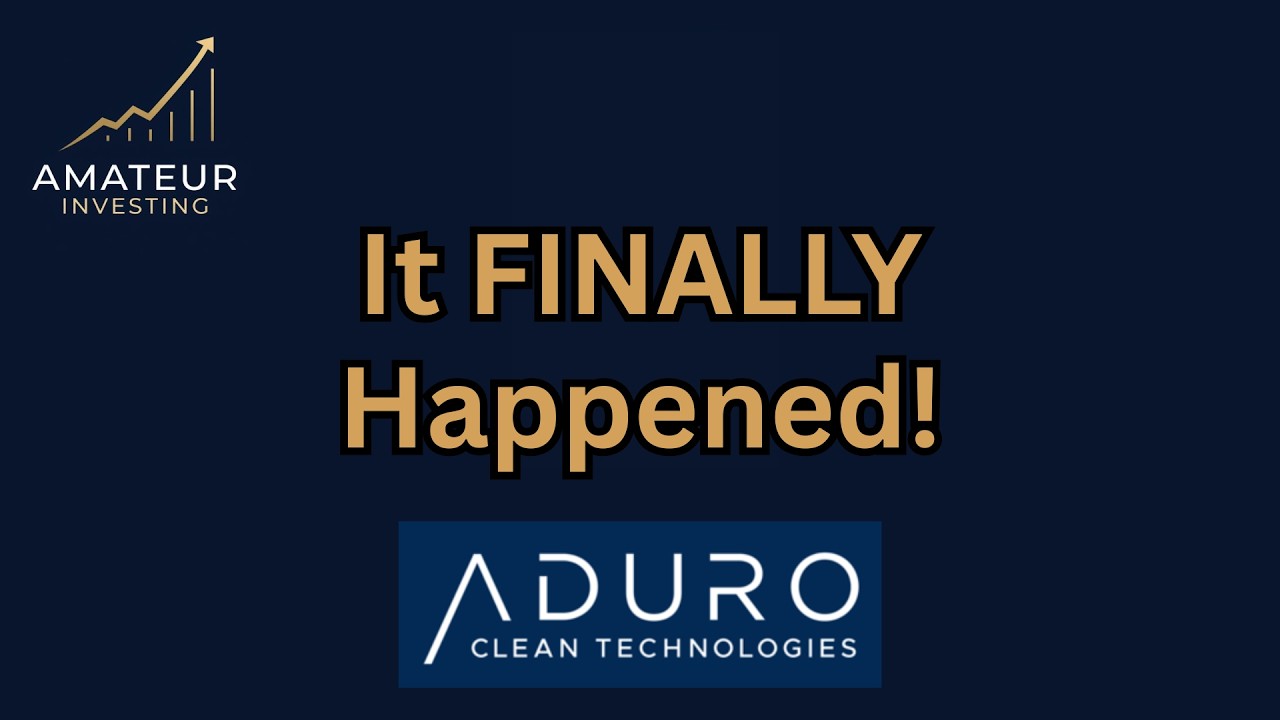 The Details Behind Most Important Event in Aduro's History $ADUR