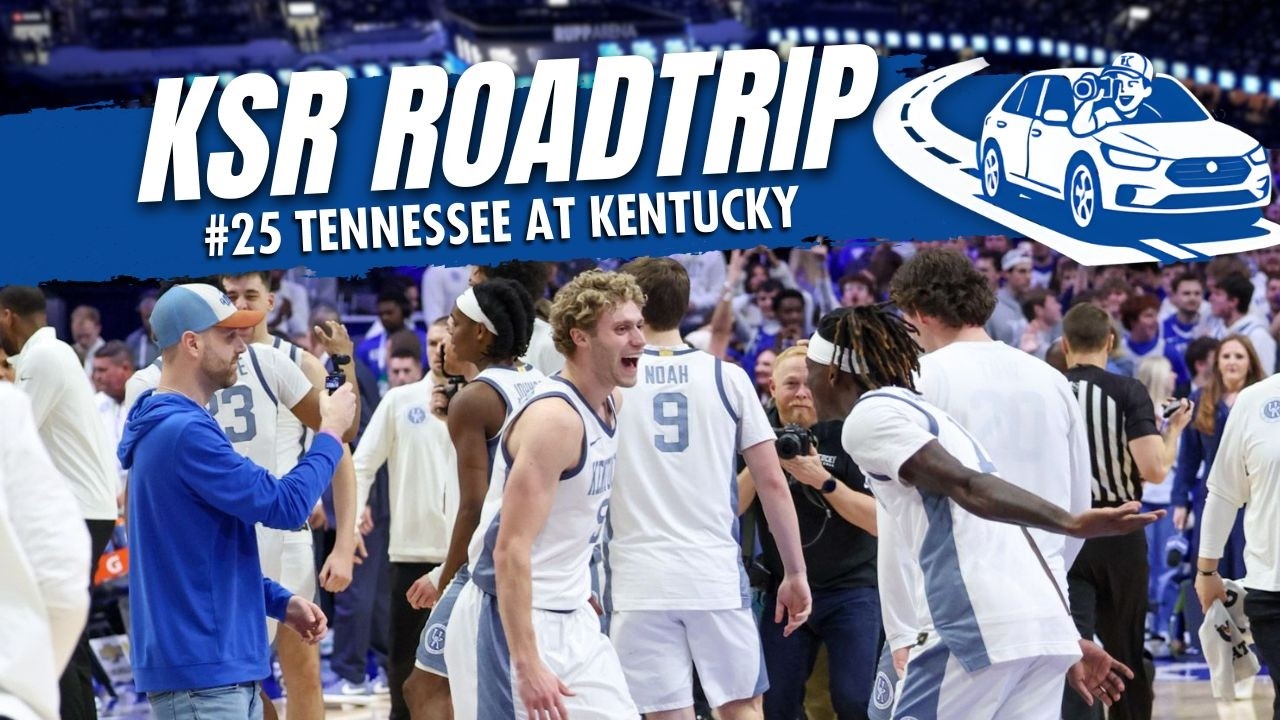 Kentucky SHOCKED Tennessee AGAIN & Rupp Arena ROCKED! | KSR Road Trip