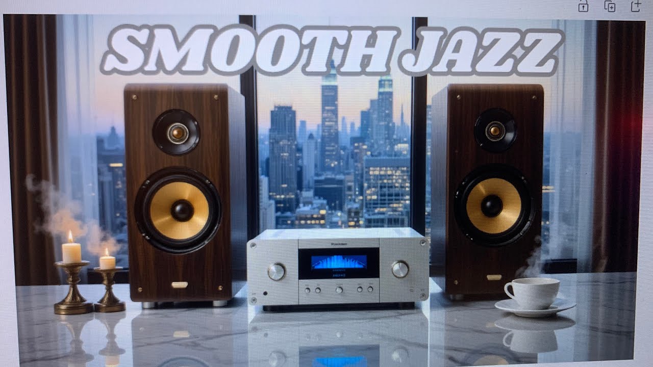 Smooth Jazz Thumbnail Creating Process