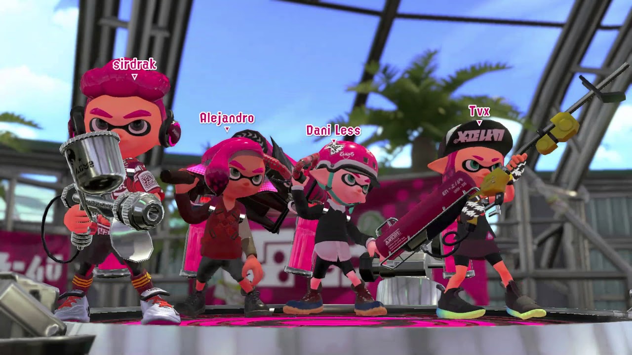 Splatoon 2 - Un poco de combate territorial y salmon run