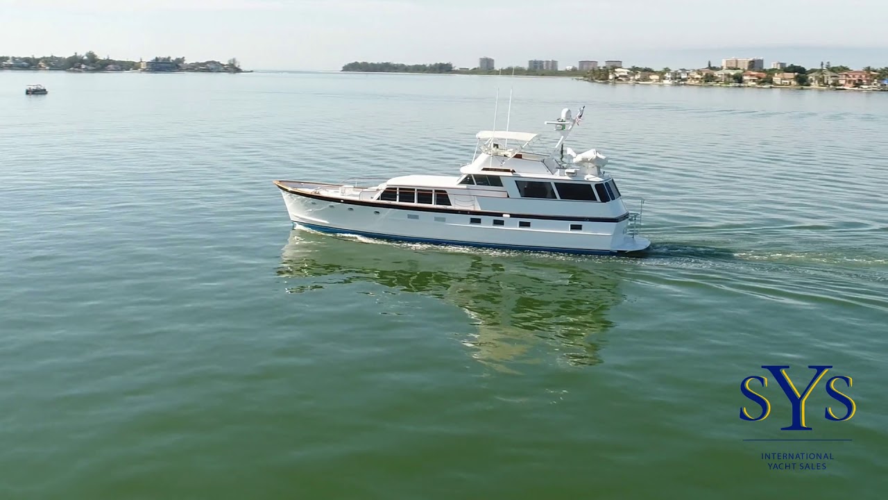 64' Burger Flush Deck Motor Yacht from SYS Yacht Sales - 