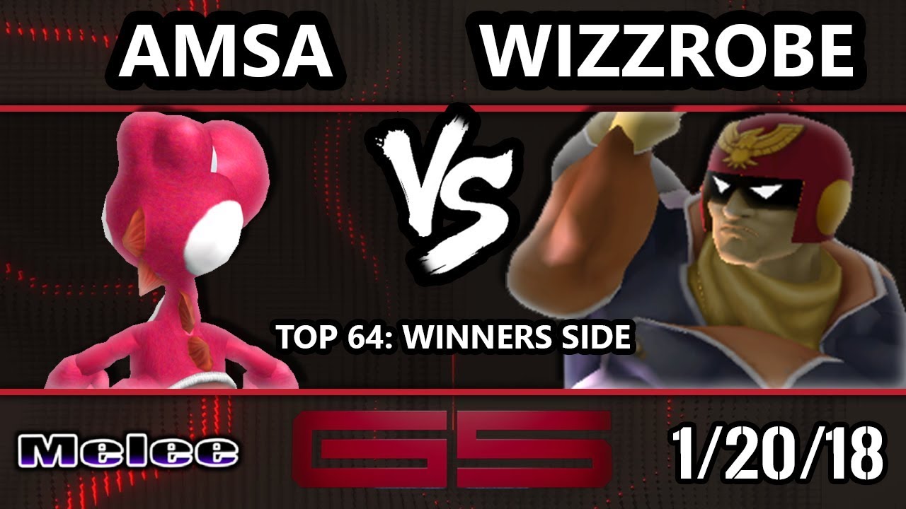 GENESIS 5 SSBM - VGBC | aMSa (Yoshi) VS Fry's | Wizzrobe (Captain Falcon) - Melee Top 64 Singles