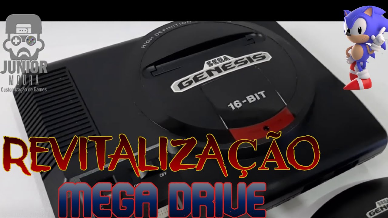 Revitalização Mega Drive - Sega Genesis Restoration MOD
