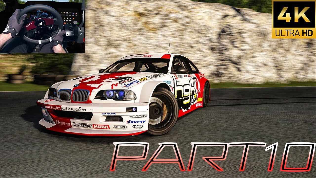 My DRIFTING JOURNEY - Let's Learn To Drift - Part 10! BMW M3 E46 - Assetto Corsa - Fanatec GT DD Pro