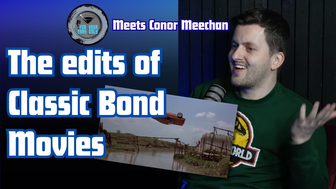 The very different editing styles of classic Bond Movies