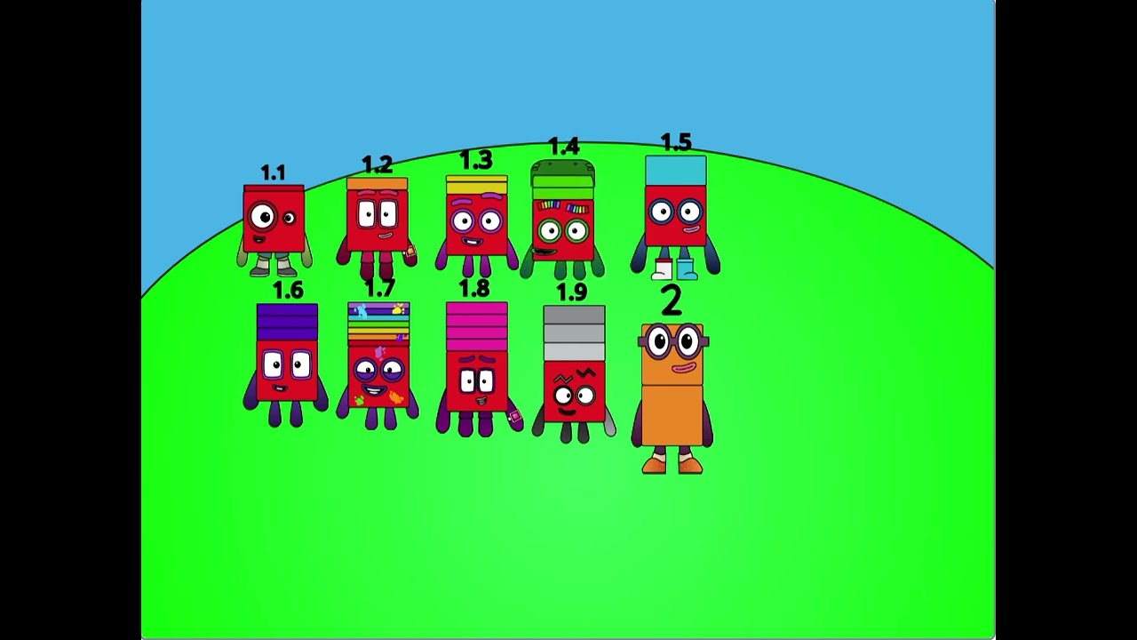 Numberblocks band 1.1-2