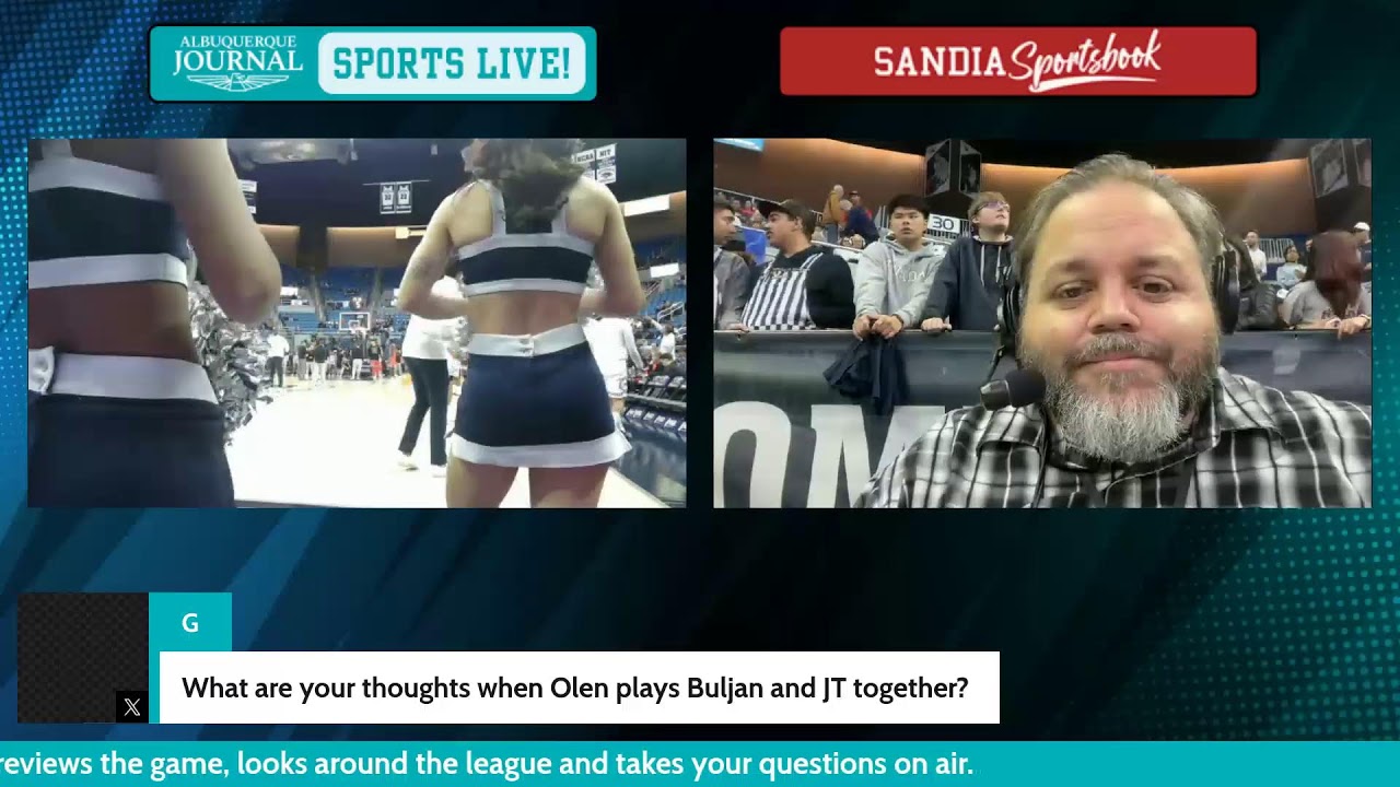 ABQJournal Sports Live! • Pregame from Reno • UNM Lobos at Nevada Wolf Pack (Feb. 24, 2026)