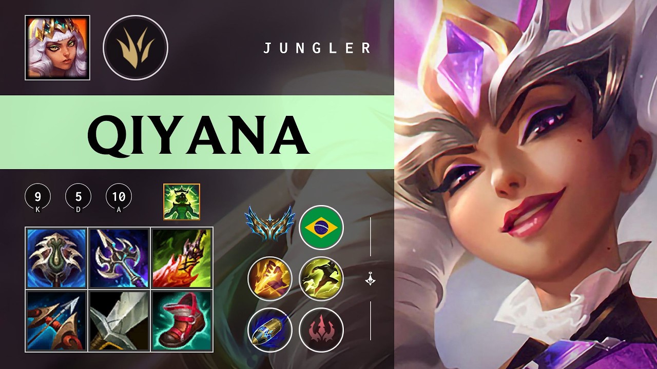 Qiyana Jungle vs Nunu & Willump - BR Challenger Patch 26.03